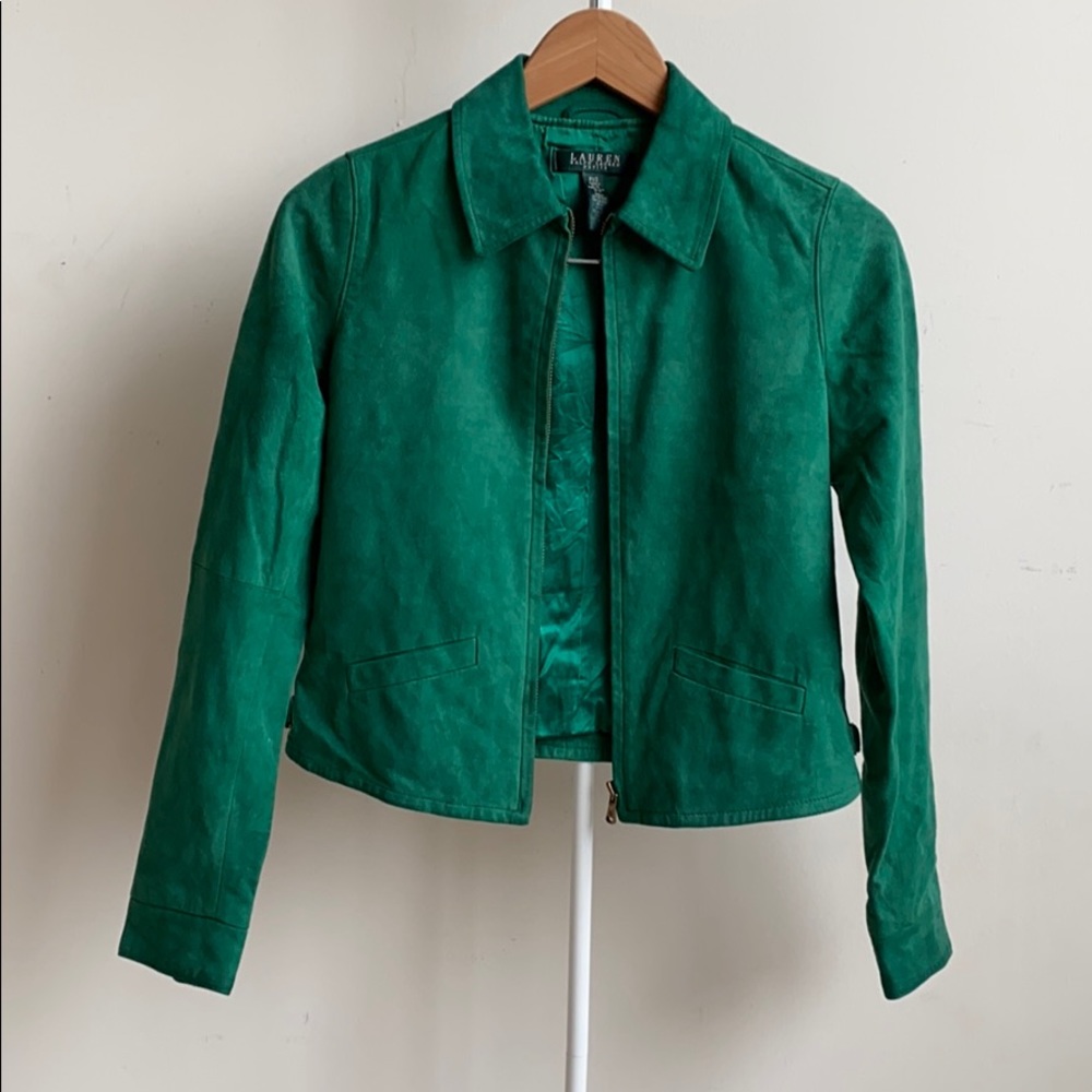 Ralph Lauren suede jacket